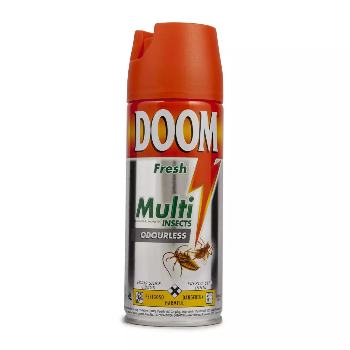 Doom Fresh Odourless Insect Spray 300ml