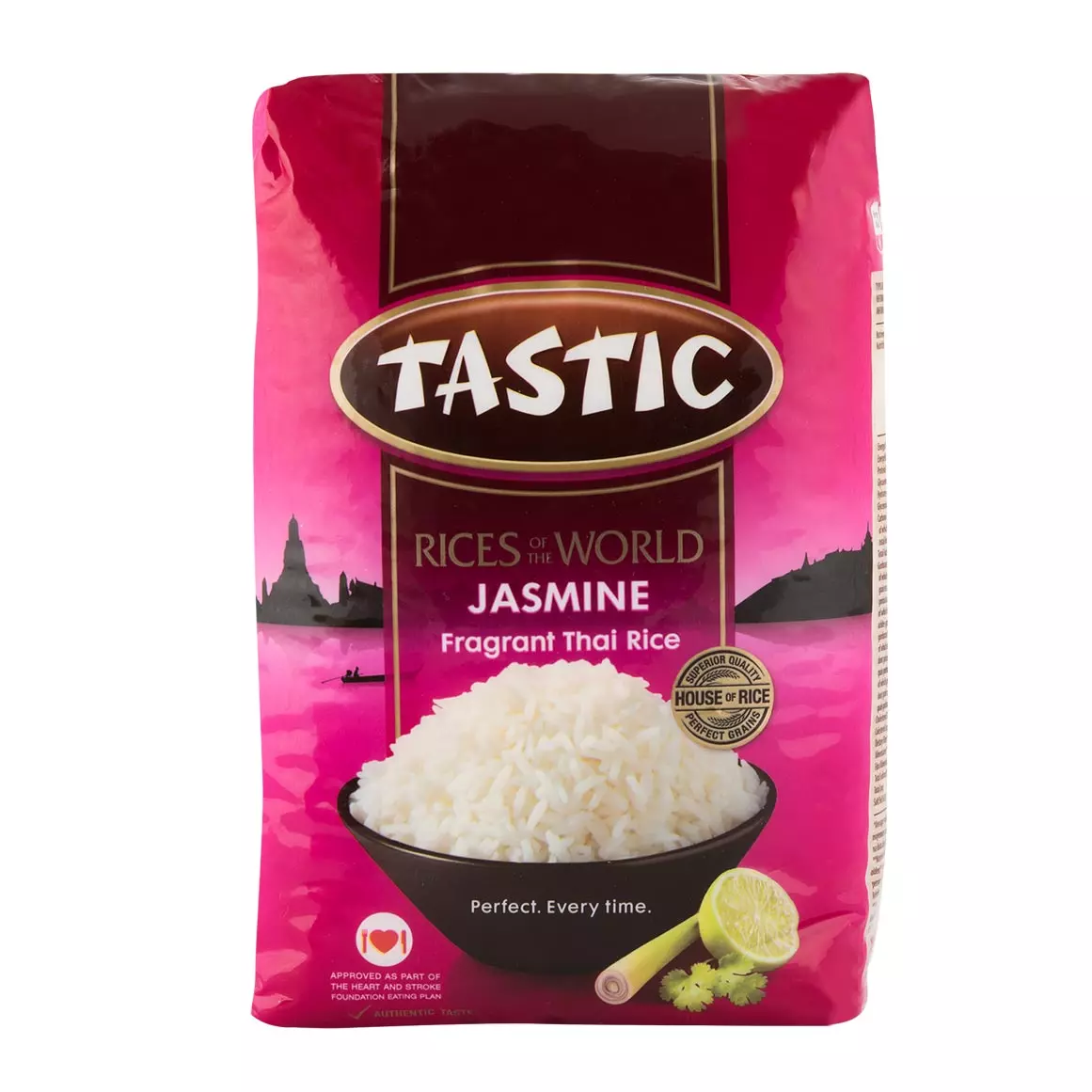 Tastic Jasmine Fragrant Thai Rice 2kg Tastic Jasmine Fragrant Thai Rice 2kg
