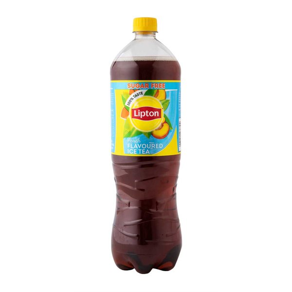 Lipton Sugar-Free Peach Flavoured Ice Tea 1.5L Lipton Sugar-Free Peach Flavoured Ice Tea 1.5L