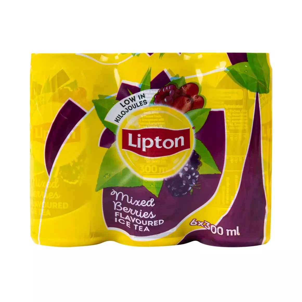 Lipton Mixed Berries Flavoured Ice Tea 6x300ml Lipton Mixed Berries Flavoured Ice Tea 6x300ml