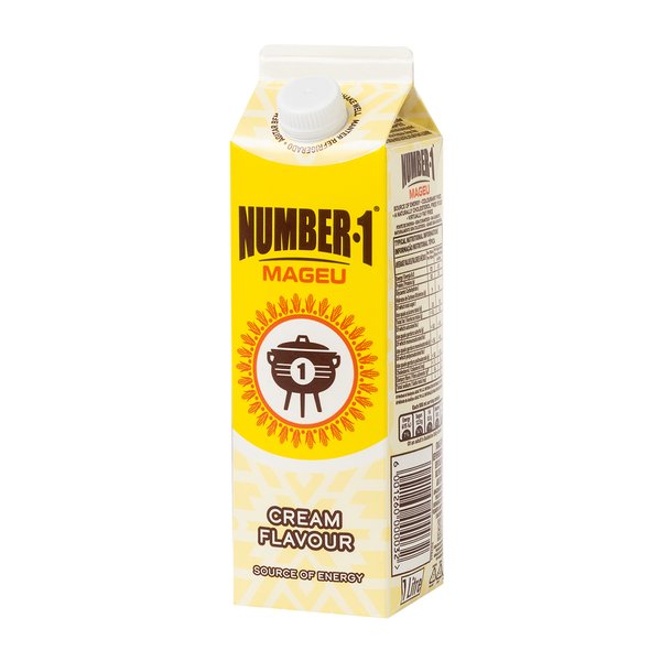 Number.1 Mageu Cream Flavoured Maize Drink 1L Number.1 Mageu Cream Flavoured Maize Drink 1L