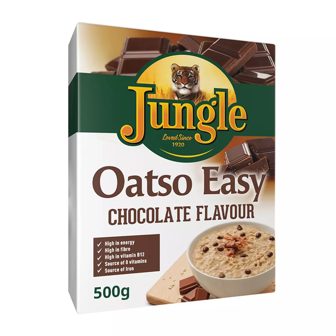 Jungle Oatso Easy Chocolate Flavour 500g Jungle Oatso Easy Chocolate Flavour 500g