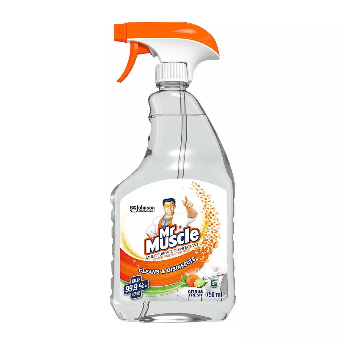 Mr Muscle Citrus Fresh Multi Surface Disinfectant 750ml