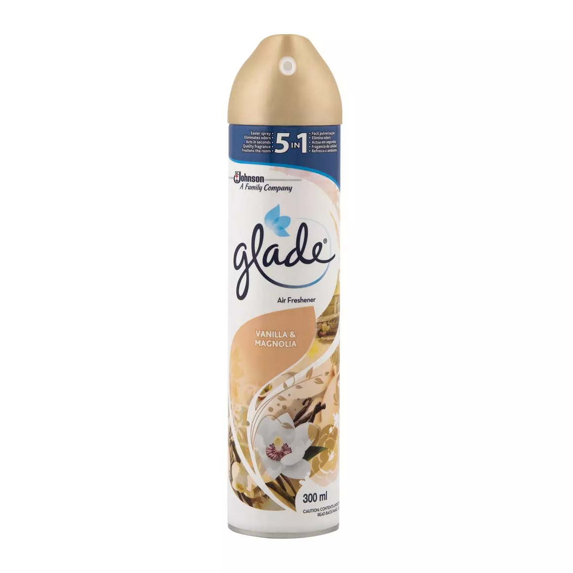 Glade Vanilla and Magnolia Air Freshener 300ml Glade Vanilla and Magnolia Air Freshener 300ml