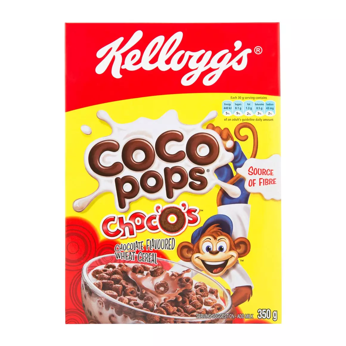 Kellogg's Coco Pops 350g Kellogg's Coco Pops 350g
