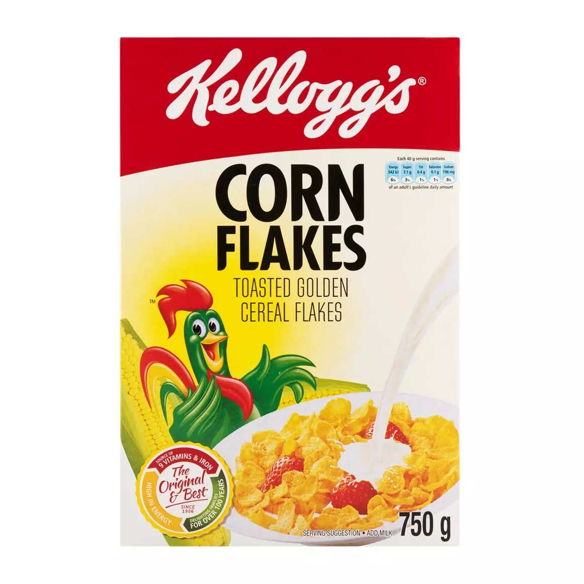 Kellogg's Corn Flakes 750g Kellogg's Corn Flakes 750g