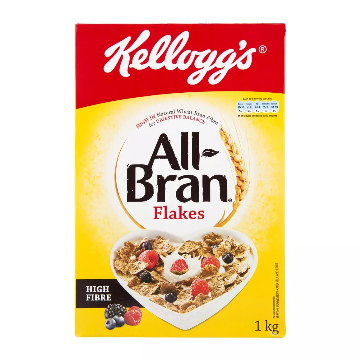 Kellogg's All Bran Flakes 1kg Kellogg's All Bran Flakes 1kg