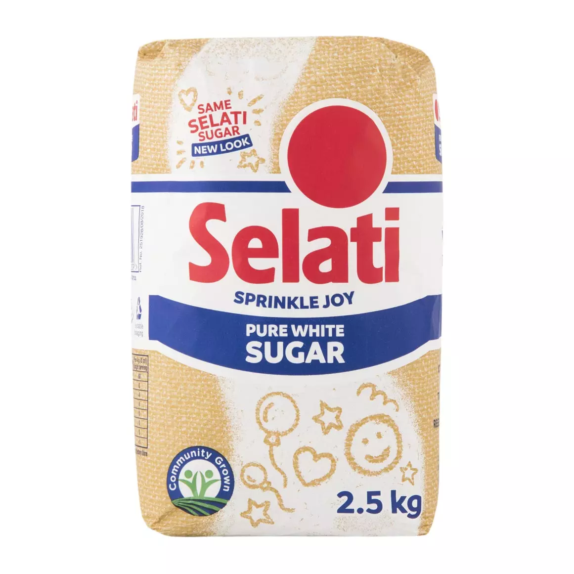 Selati White Sugar 2.5kg Selati White Sugar 2.5kg
