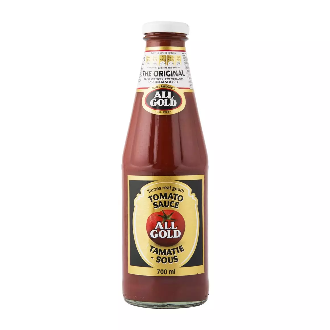 All Gold Tomato Sauce 700ml All Gold Tomato Sauce 700ml