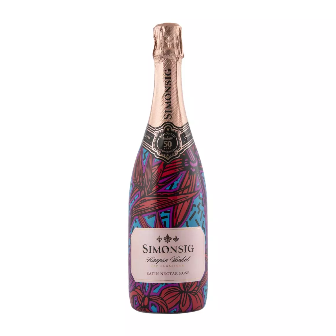 Simonsig Satin Nectar Rosé Cap Classique 750ml Simonsig Satin Nectar Rosé Cap Classique 750ml