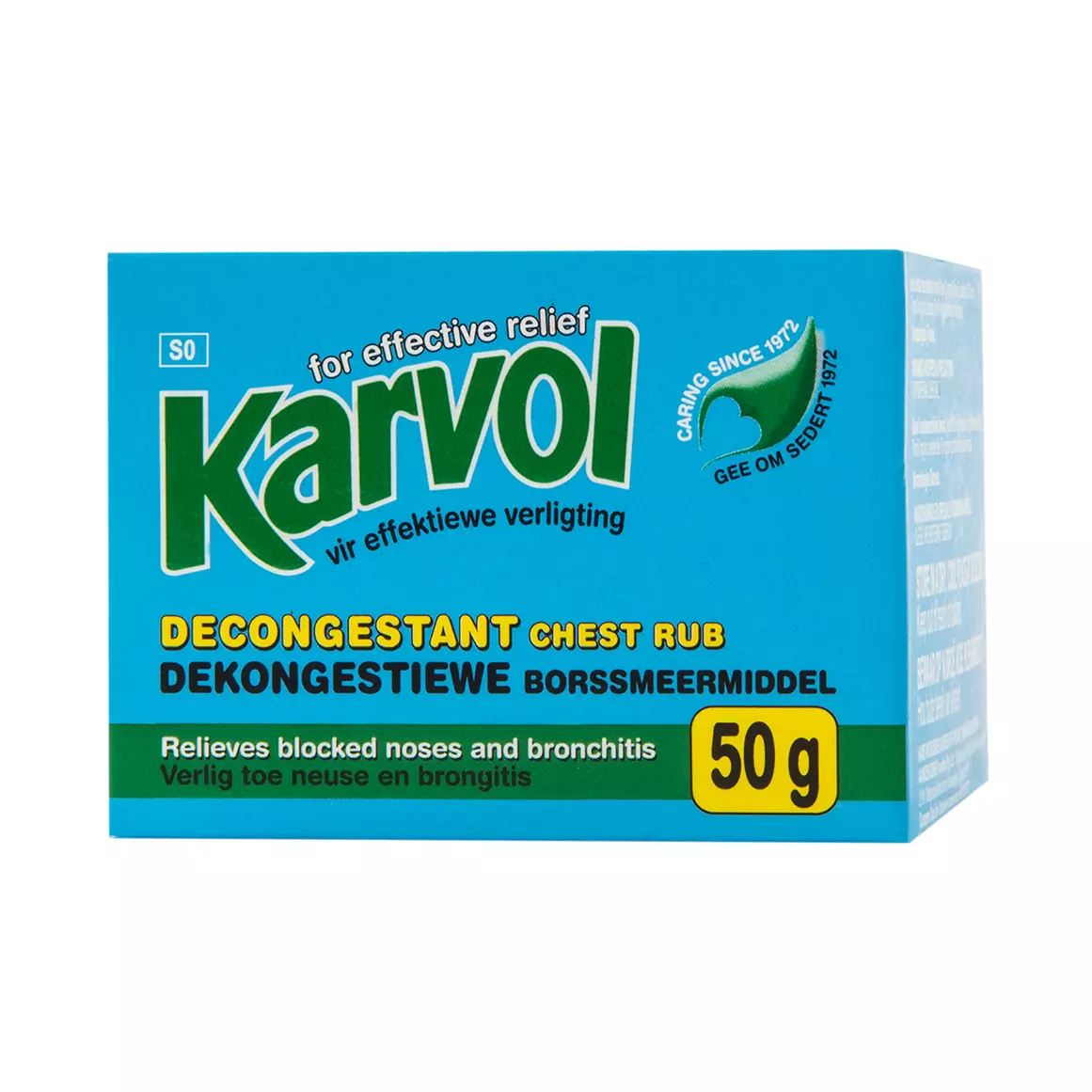 Karvol Decongestant Chest Rub 50g