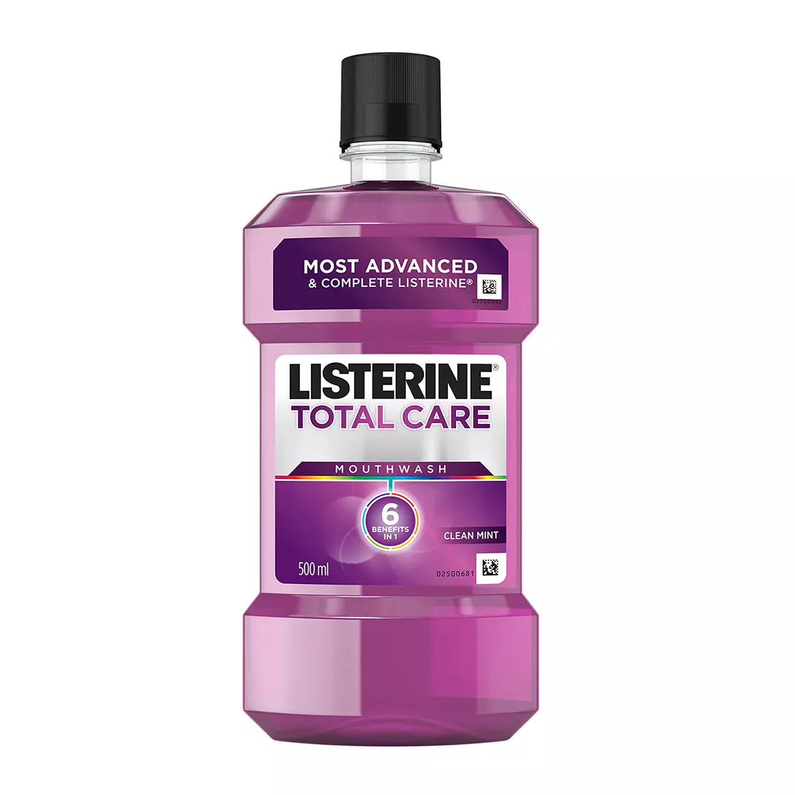 Listerine Total Care Clean Mint Mouthwash 500ml Listerine Total Care Clean Mint Mouthwash 500ml