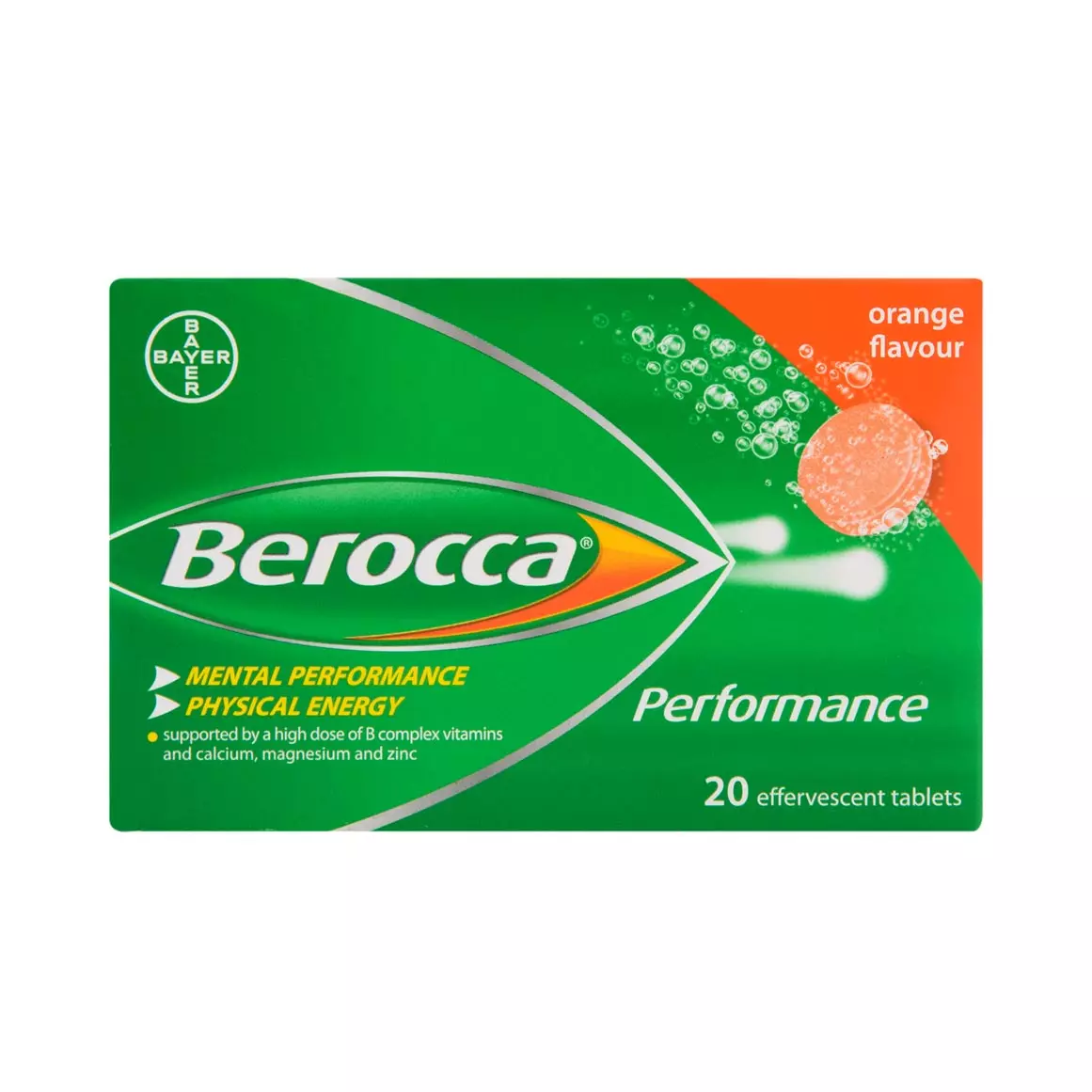 Berocca Effervescent Tablets 20pk Berocca Effervescent Tablets 20pk