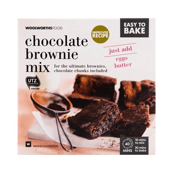 Easy To Bake Chocolate Brownie Mix 615g Easy To Bake Chocolate Brownie Mix 615g