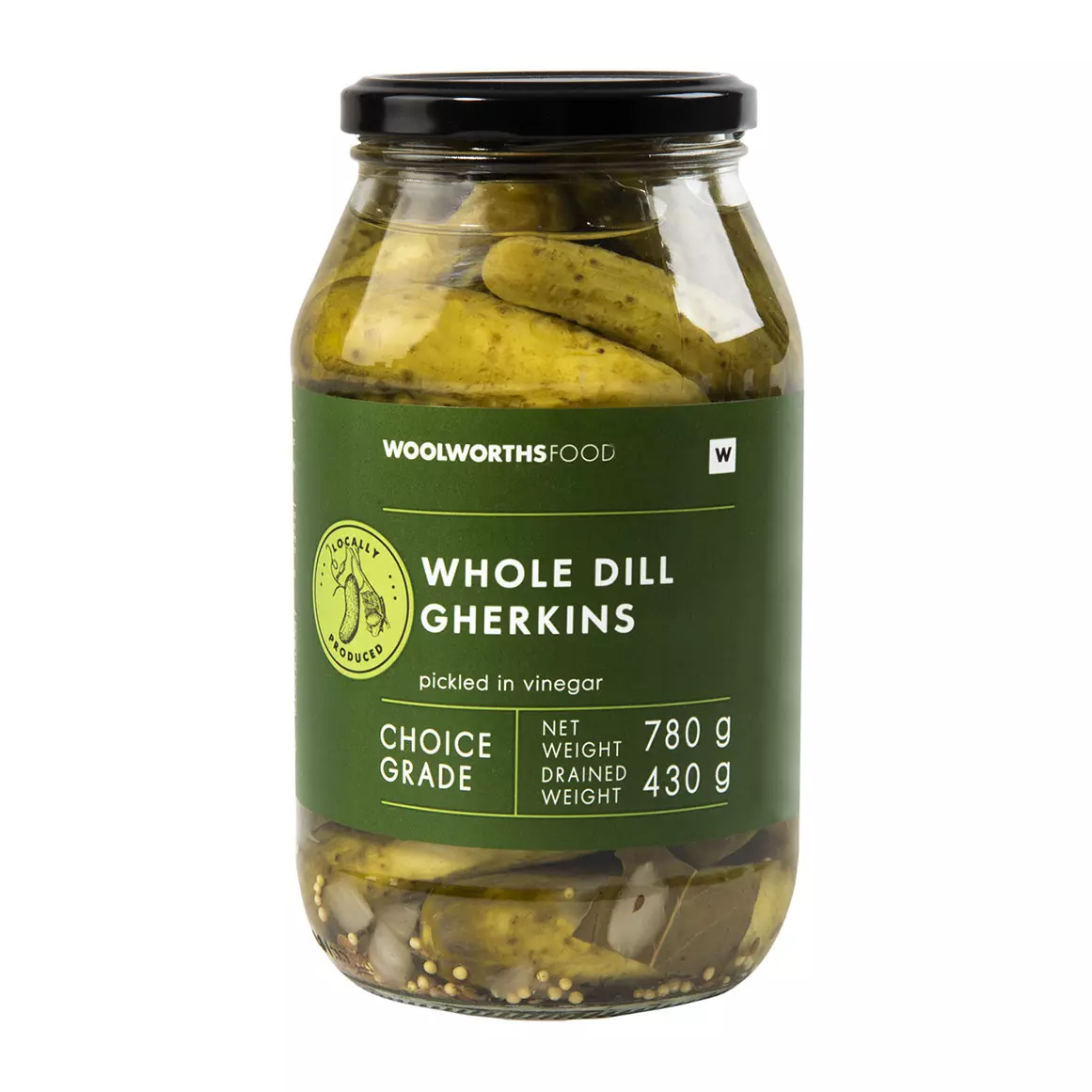 Mild Dill Gherkins 780g