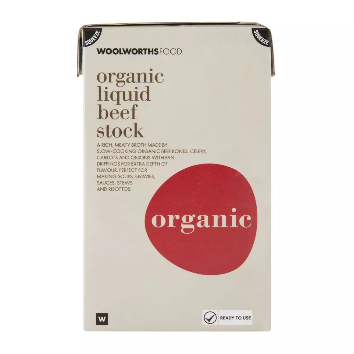 Organic Liquid Beef Stock 500ml