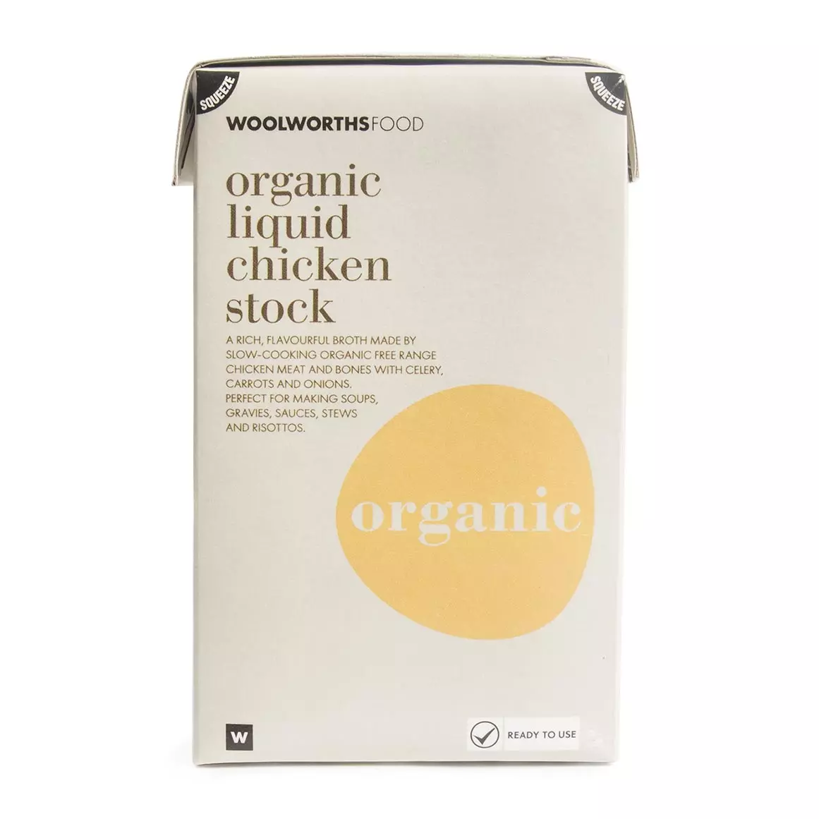 Organic Liquid Chicken Stock 500ml Organic Liquid Chicken Stock 500ml