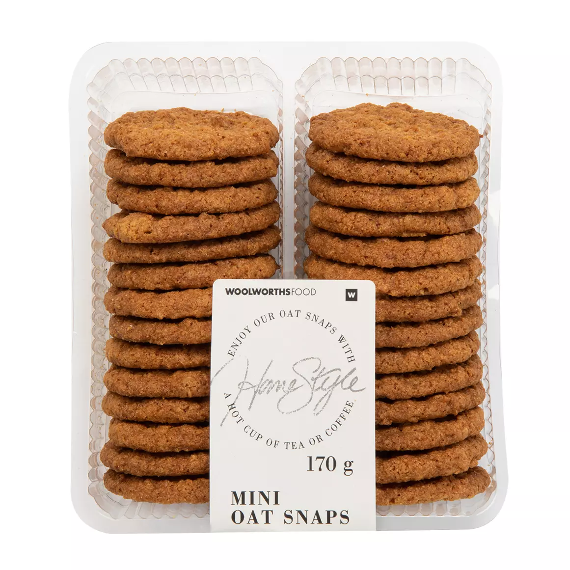 Homestyle Mini Oat Snaps 170g Homestyle Mini Oat Snaps 170g