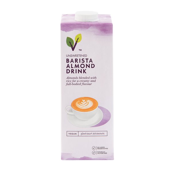 Barista Unsweetened Almond Drink  1L
