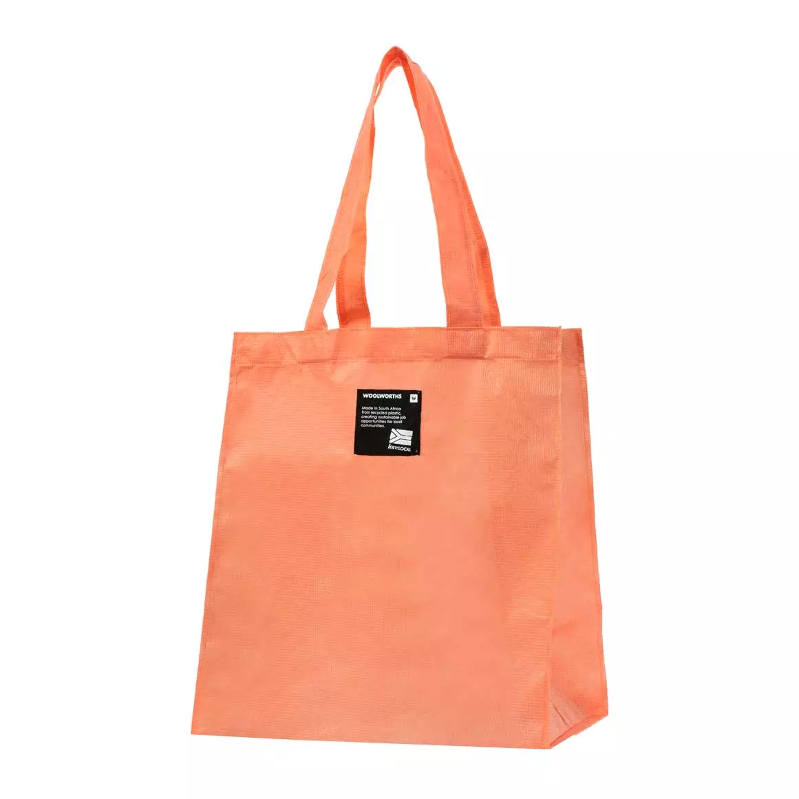Burnt Coral Fabric Shopper Burnt Coral Fabric Shopper