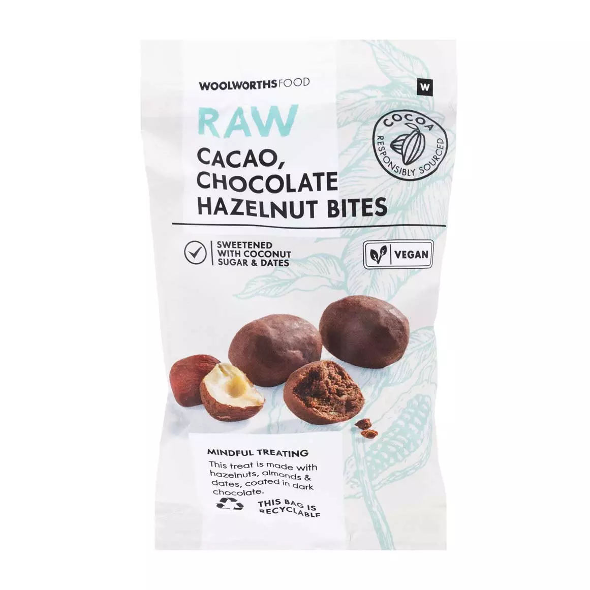 Raw Cacao and Chocolate Hazelnut Bites 40g