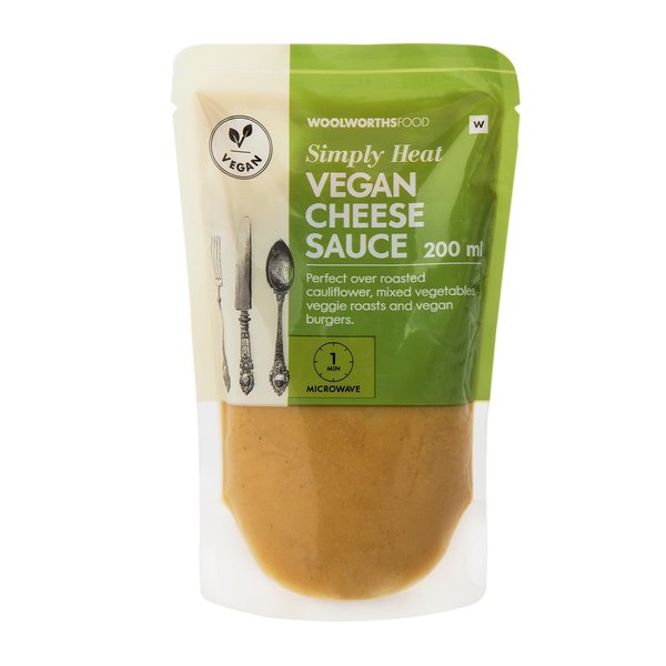Simply Heat Vegan Cheese Sauce 200ml Simply Heat Vegan Cheese Sauce 200ml