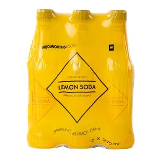 Sparkling Lemon Soda 6x275ml Sparkling Lemon Soda 6x275ml