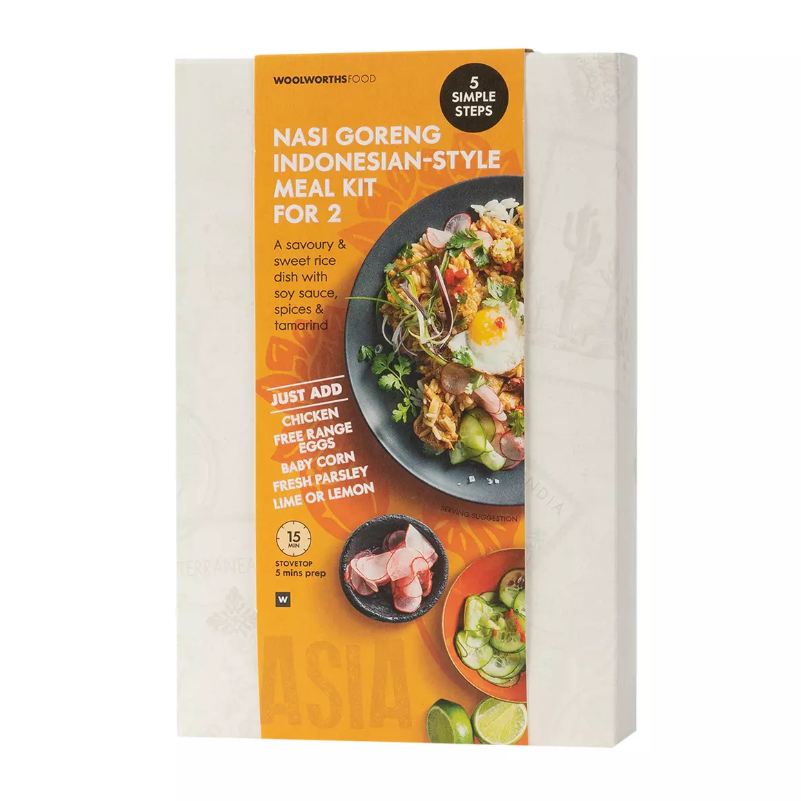 Nasi Goreng Indonesian-Style Meal Kit for Two 350g Nasi Goreng Indonesian-Style Meal Kit for Two 350g