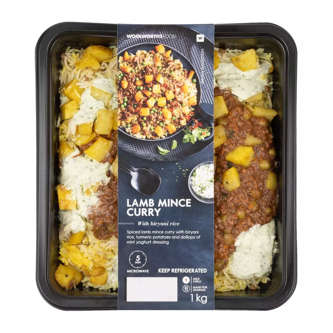 Lamb Mince Curry with Biryani Rice 1kg