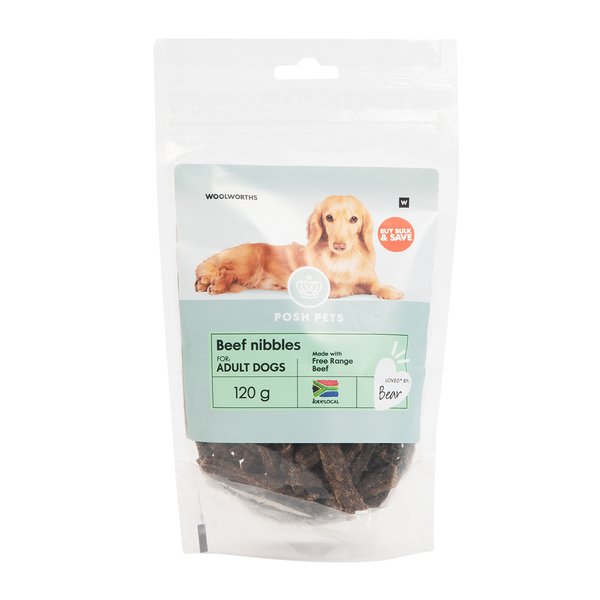 Posh Pet Free Range Beef Nibbles 120g