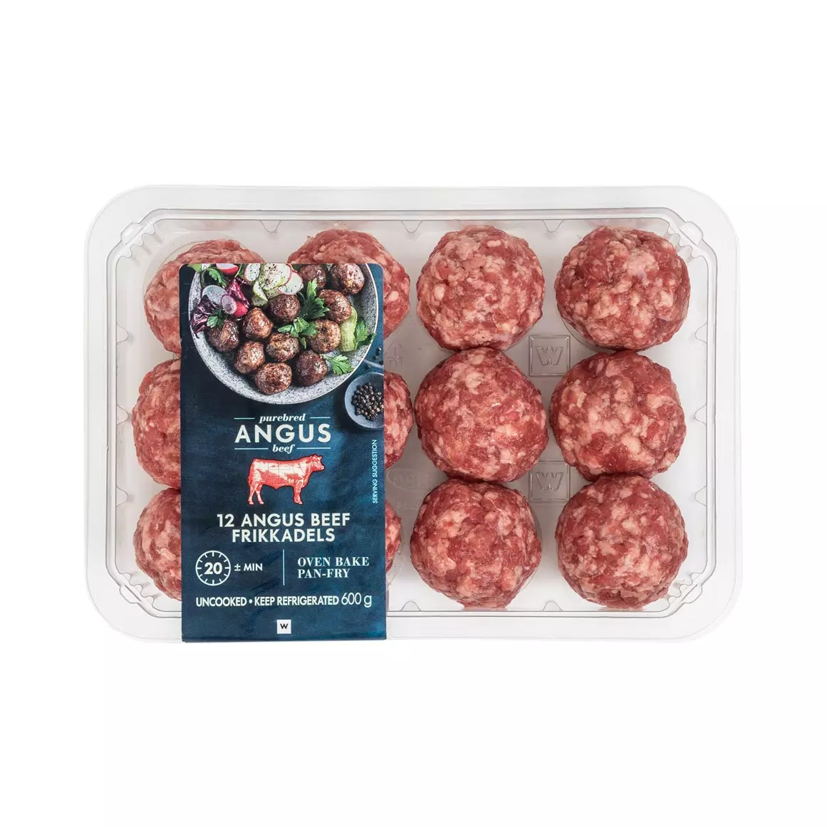 12 Angus Beef Frikkadels 600g