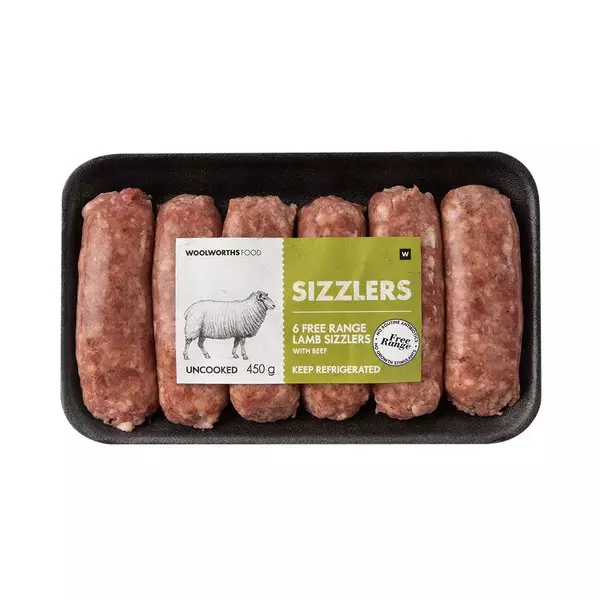 Free Range Lamb Sizzlers 450g Free Range Lamb Sizzlers 450g
