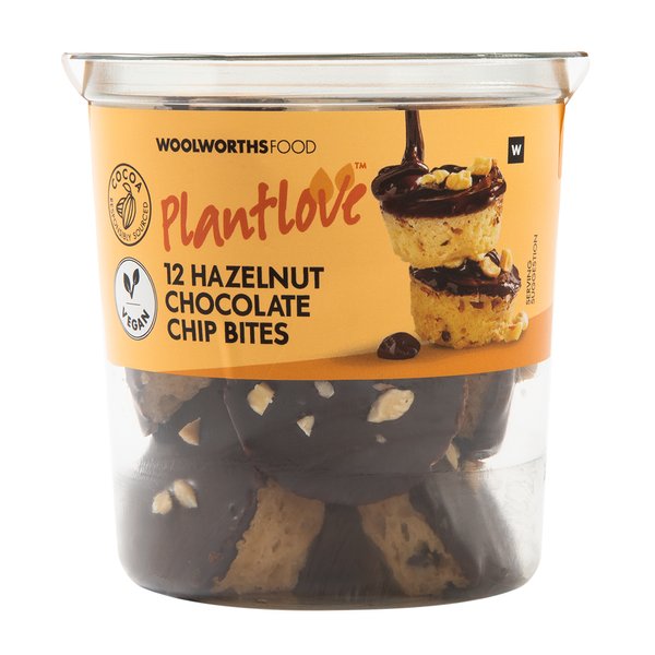PlantLove Hazelnut Chocolate Chip Bites 12pk PlantLove Hazelnut Chocolate Chip Bites 12pk