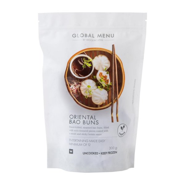 Frozen Oriental Bao Buns 300g Frozen Oriental Bao Buns 300g