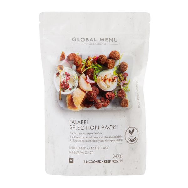 Frozen Falafel Selection Pack 340g Frozen Falafel Selection Pack 340g