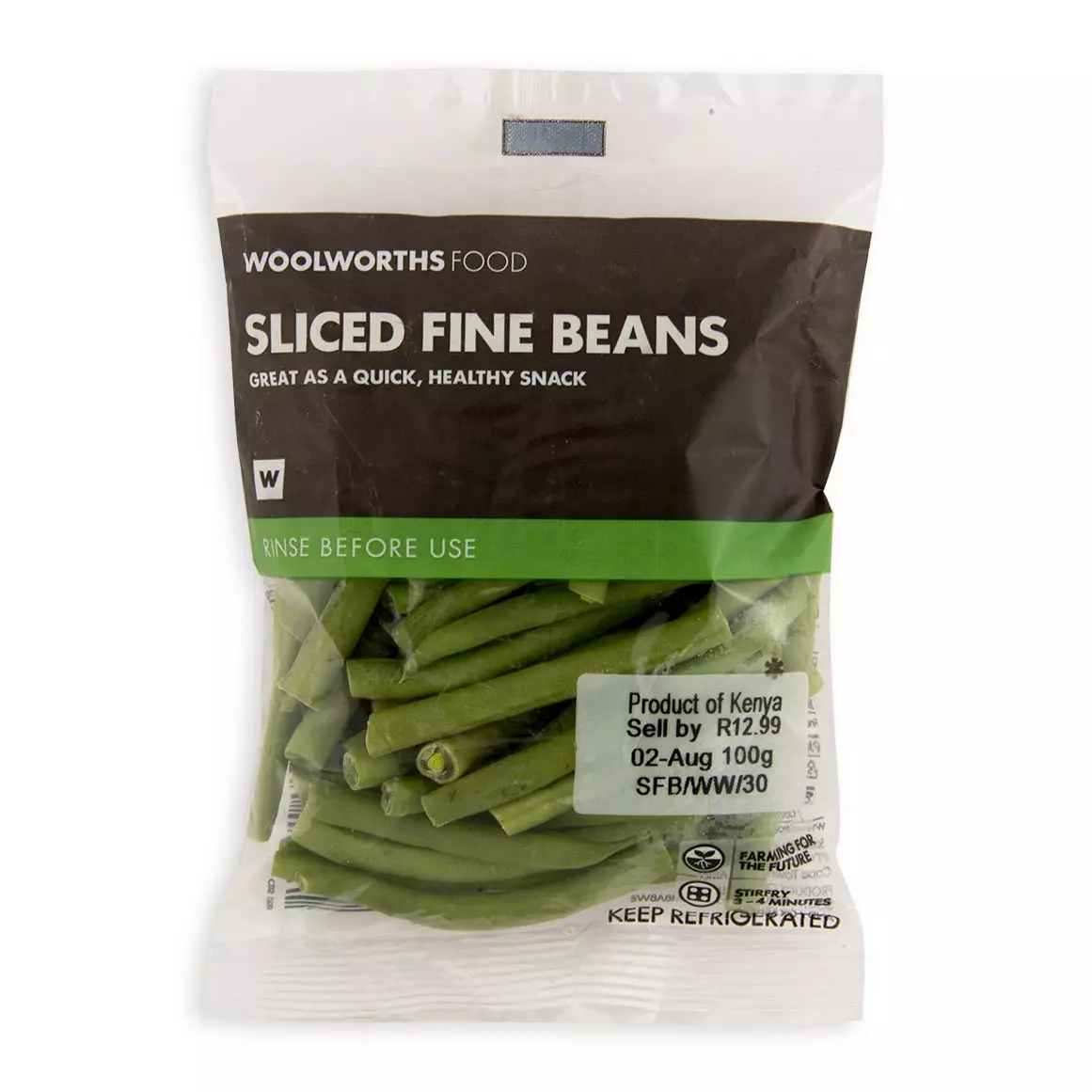Sliced Fine Beans 100g Sliced Fine Beans 100g