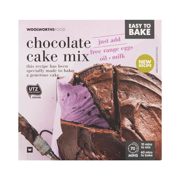 Easy To Bake Chocolate Cake Mix 650g Easy To Bake Chocolate Cake Mix 650g