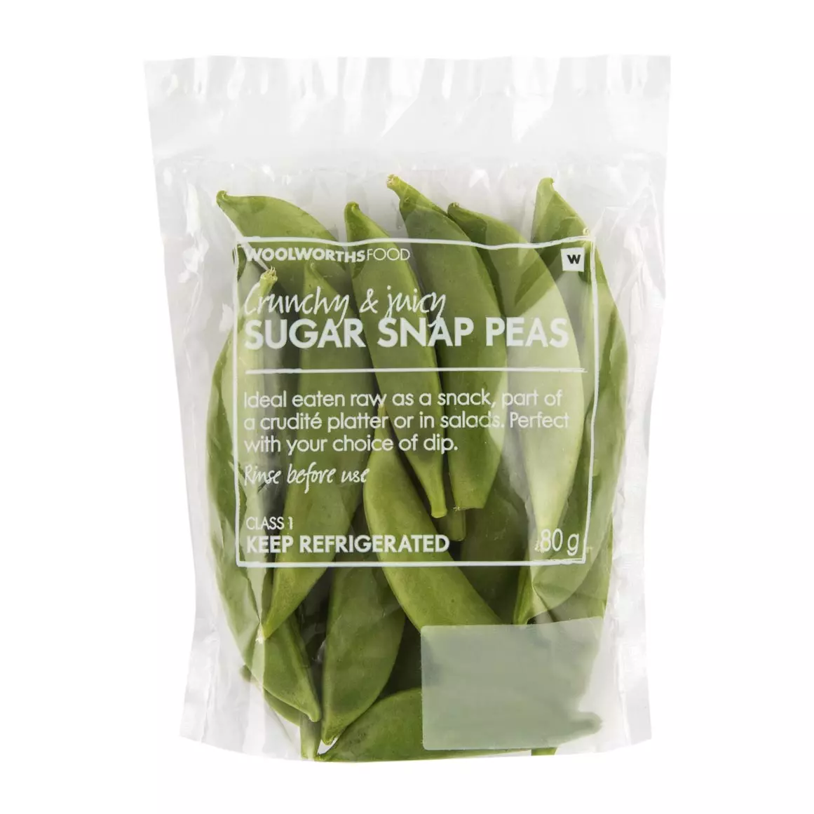 Sugar Snap Peas 80g Sugar Snap Peas 80g
