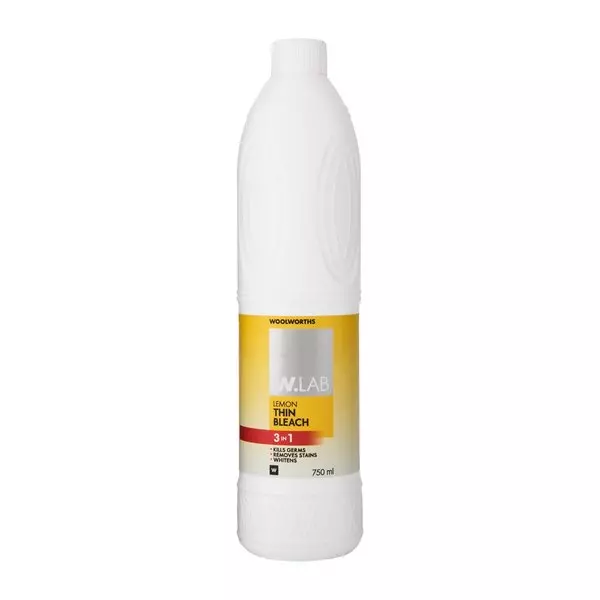 W.LAB Lemon 3 in 1 Thin Bleach 750ml W.LAB Lemon 3 in 1 Thin Bleach 750ml