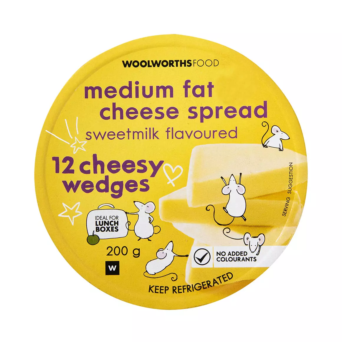 Kids Medium Fat Sweetmilk Cheese Spread 200g