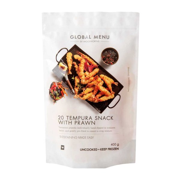 Frozen Tempura Snack with Prawns 400g Frozen Tempura Snack with Prawns 400g