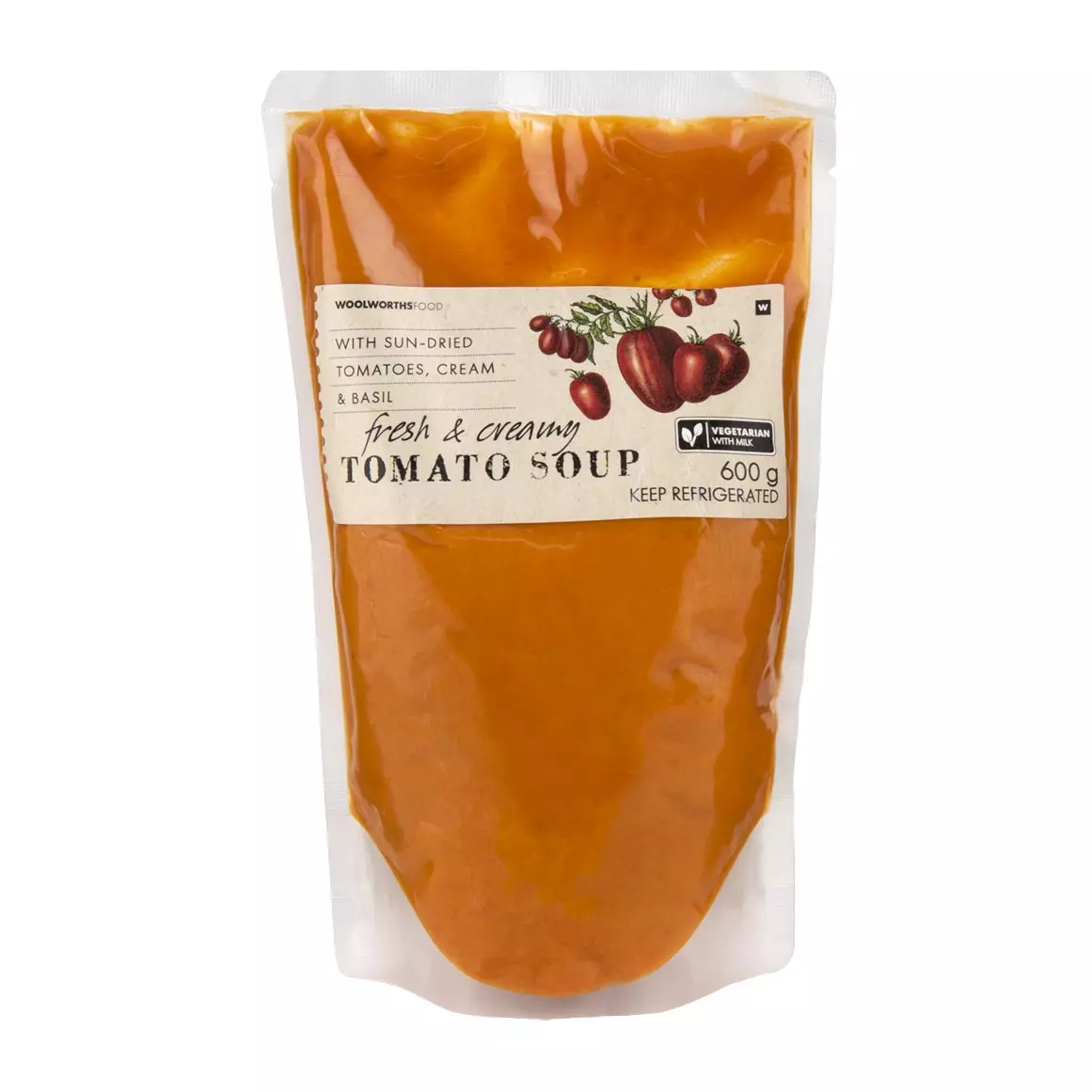Fresh & Creamy Tomato Soup 600g Fresh & Creamy Tomato Soup 600g