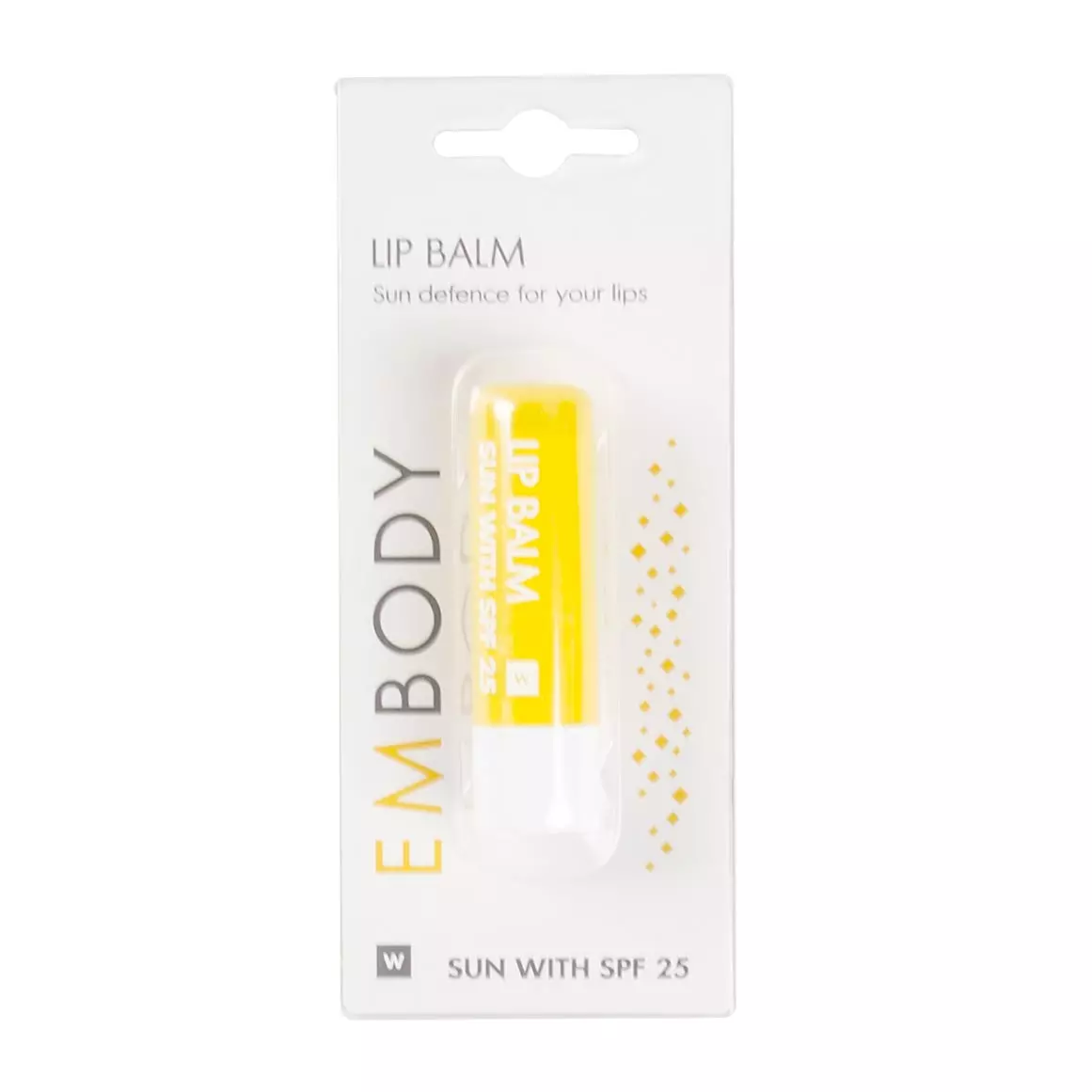 Embody Sun With SPF 25 Lip Balm Embody Sun With SPF 25 Lip Balm