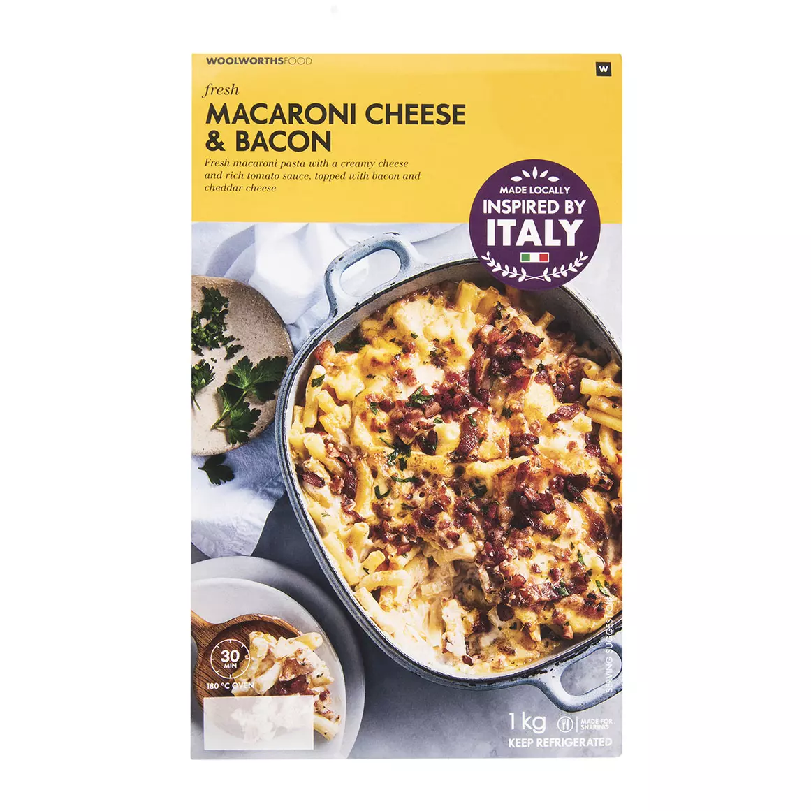 Macaroni Cheese & Bacon 1kg
