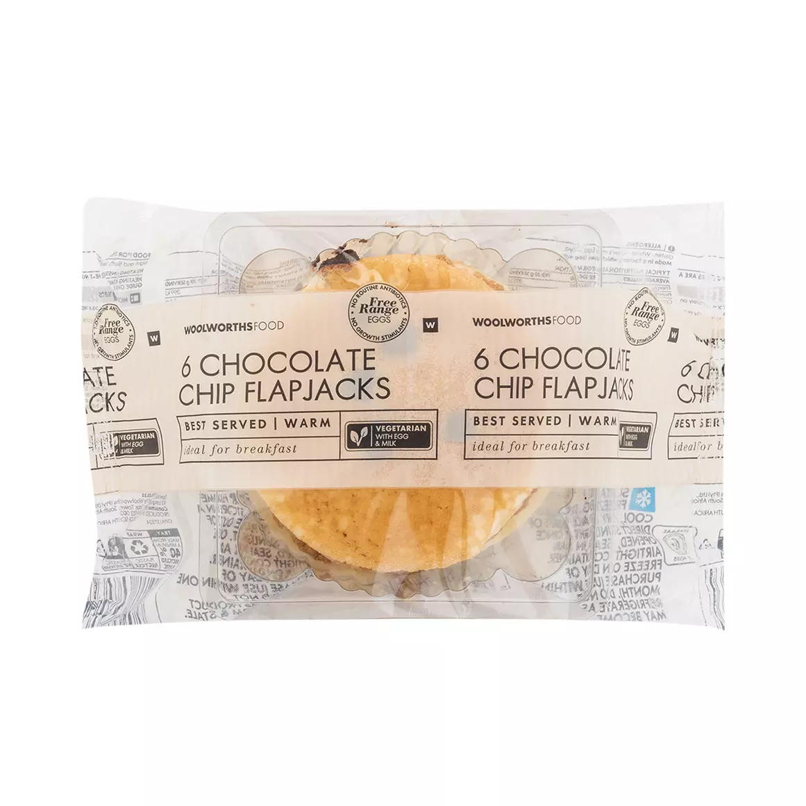 Chocolate Chip Flapjacks 6pk