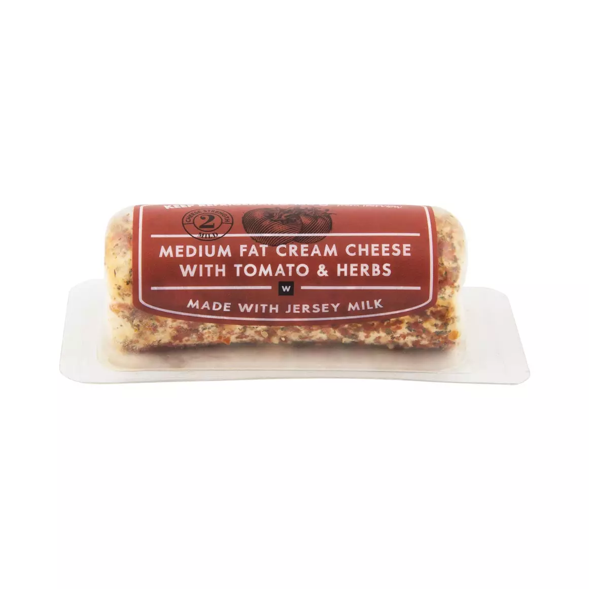 Medium Fat Cream Cheese with Tomato & Herbs 100g Medium Fat Cream Cheese with Tomato & Herbs 100g