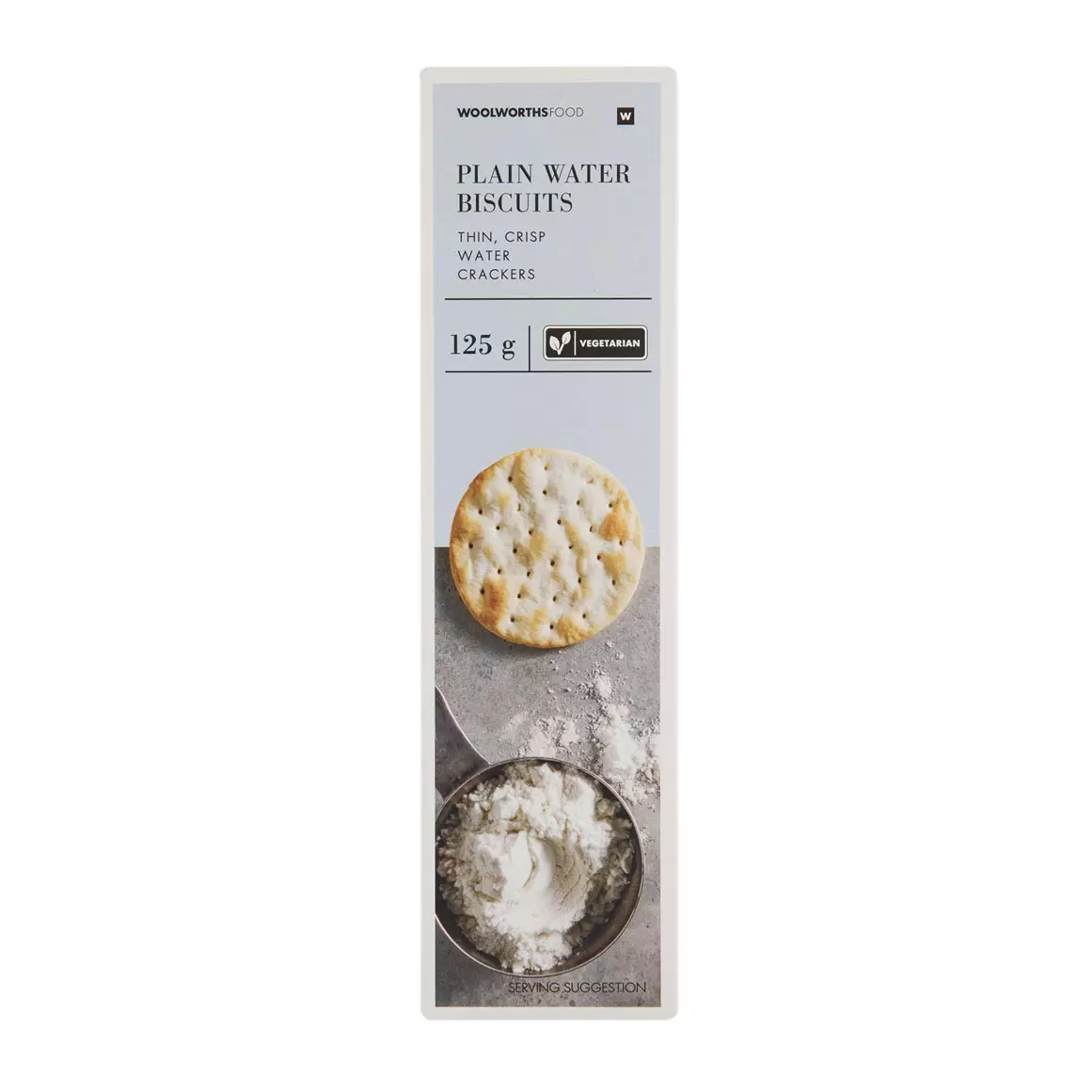Plain Water Biscuits 125g Plain Water Biscuits 125g