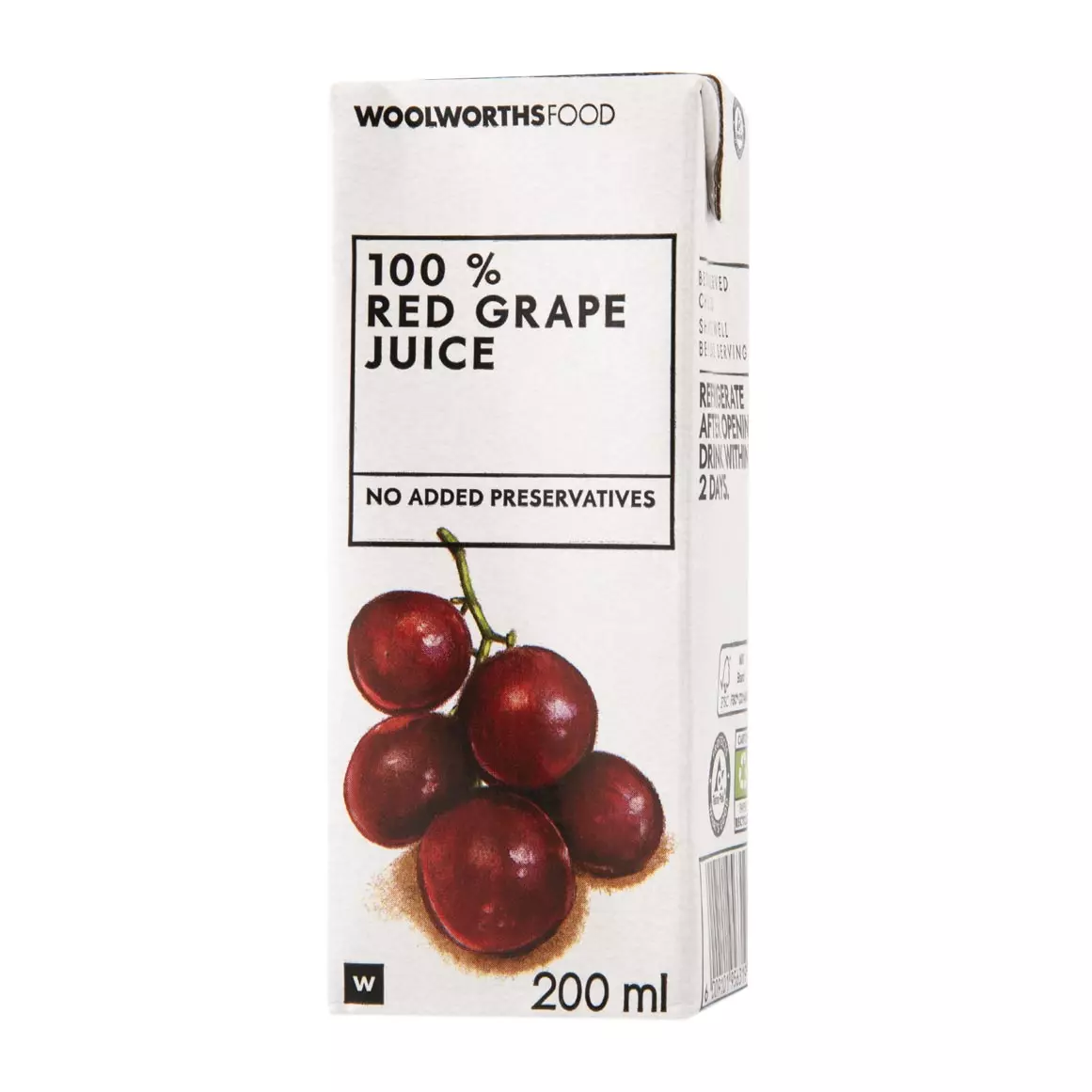 100% Red Grape Juice 200ml 100% Red Grape Juice 200ml