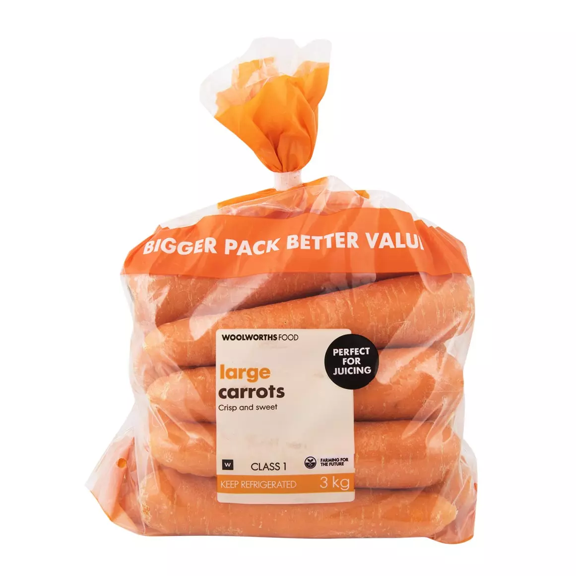 Bulk Carrots 3kg
