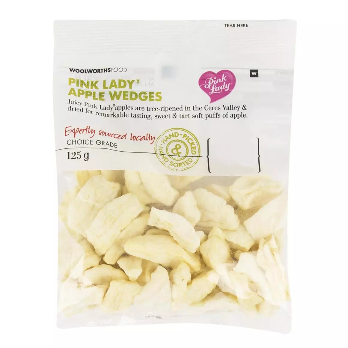 Pink Lady Apple Wedges Dried Fruit 125g Pink Lady Apple Wedges Dried Fruit 125g